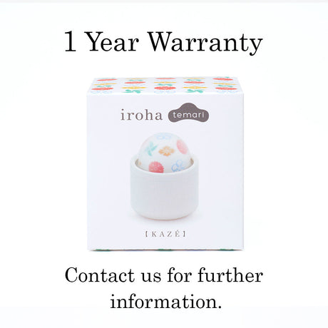 Iroha temari KAZE Handheld Vibrator — 4 Speeds, USB Rechargeable - TN906