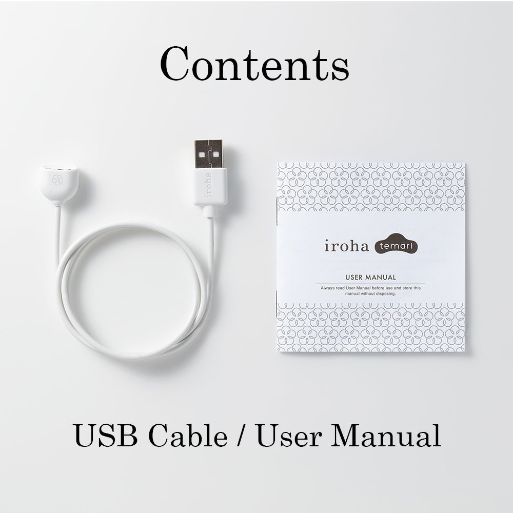 Iroha temari MIZU Compact Vibrator, USB Rechargeable - TN905