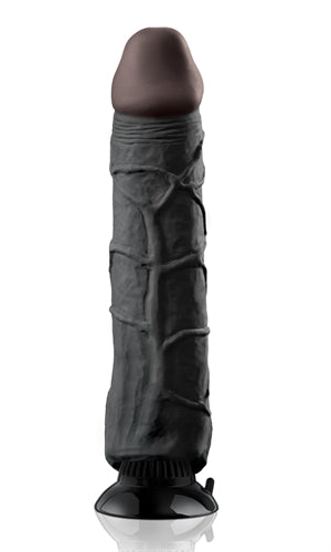Pipedream Real Feel Deluxe No.11 11-Inch Realistic Dildo — Black - PD1521-23
