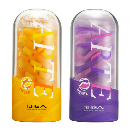 Tenga ARTE DRAPE Male Stroker — Layered Elastomer, 5.2in Insert - TN710