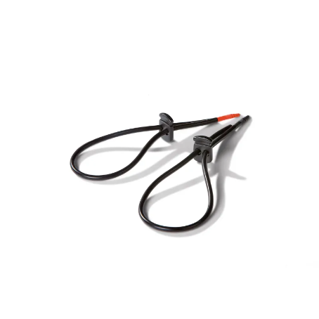 Mystim Rodeo Robin Glans & Scrotum E‑Stim Strap Set, 30cm, Black - MY5805