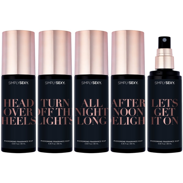 Simply Sexy Pheromone Body Mist Bundle — 25 Pack (20 Mists, 5 Testers) - SS600