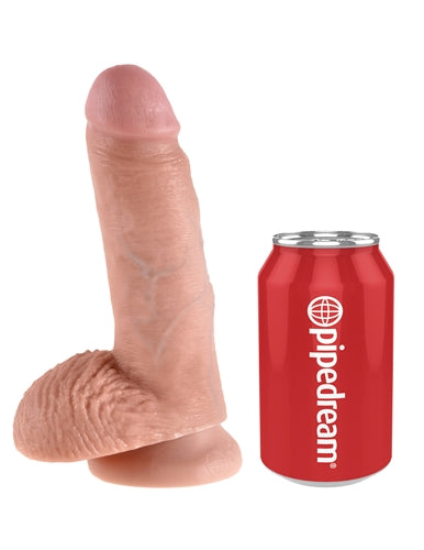 Pipedream 7-Inch Realistic Dildo with Balls — Flesh - PD5506-21