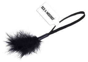 Sportsheets Black Wrist Feather Tickler with Turkey Feathers - SS10206