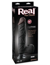 Real Feel Deluxe no.11 11-Inch - Black by Pipedream
