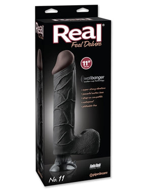 Real Feel Deluxe no.11 11-Inch - Black by Pipedream