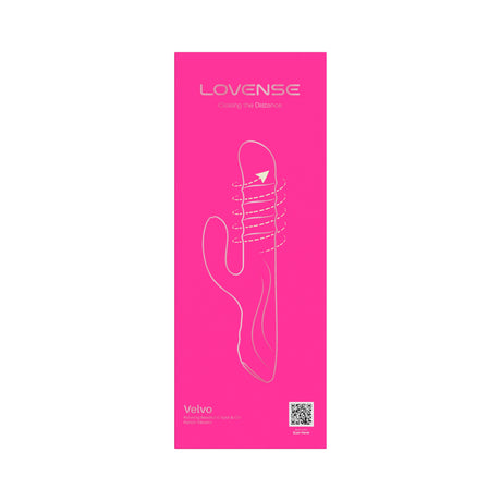 Lovense Velvo Anal Toy — NeoSpin 360° Rolling Beads & Dual-Arm Stimulation - LS0838