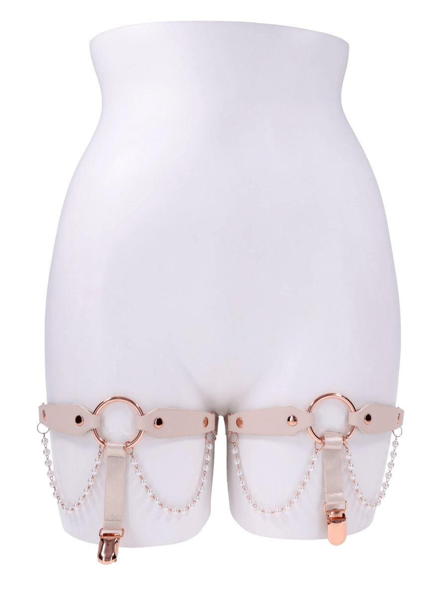 Peaches 'n CreaMe Pearl Garters