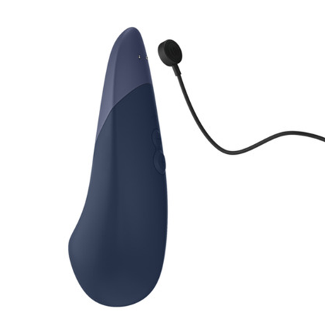 Womanizer Vibe Clitoral Vibrator in Dark Blue - WZ3797