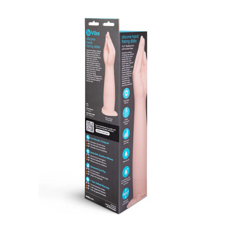b-Vibe Silicone Hand Fisting Dildo, 16.5 Inch Suction Base - BV7872