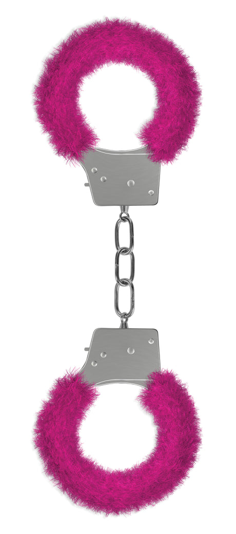"Beginner's Furry Handcuffs - Pink OU-OU002PNK"