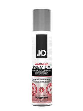 JO Lubricants Premium Warming Silicone Lubricant — 1 fl oz - JO081