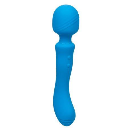 CalExotics Rumbler Rumble Wand — Dual-Ended Vibrator, Blue, 9.5 in - SE4375753