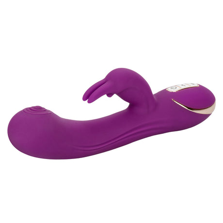 CalExotics Jack Rabbit Thrusting Silicone Vibrator - SE0609453