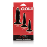 CalExotics Colt Anal Trainer Kit — 3 Graduated Plugs (1"–1.5") - SE6871033