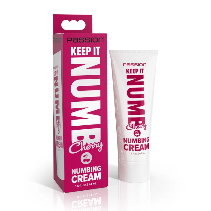 XR Brands Keep It Numb Numbing Cream — Cherry, 1.5 oz - AH914-CHERRY