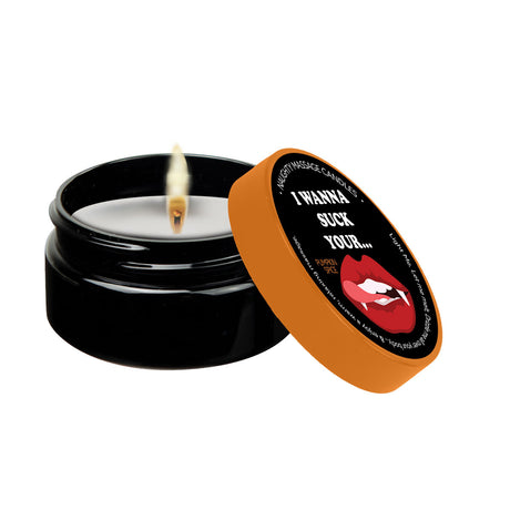Kama Sutra Pumpkin Spice Massage Candle (Travel Size) - KS14306