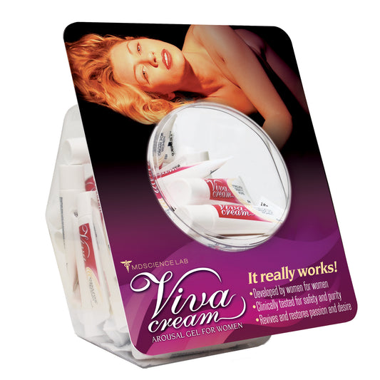 M.D. Science Lab Viva Cream — 50 × 10ml Tubes - MD-VC50FB