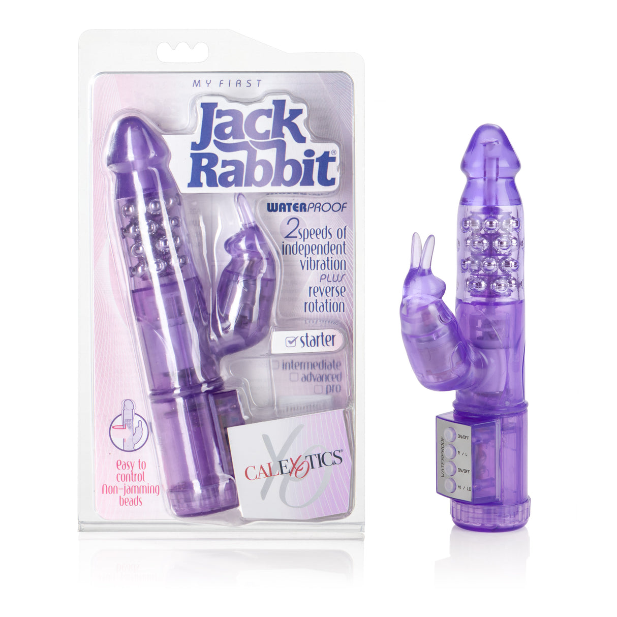 CalExotics My First Jack Rabbit Vibrator — Purple - SE0610103