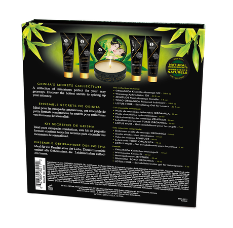 Shunga Geisha's Secrets Gift Set — Organica Exotic Green Tea - SHU8211