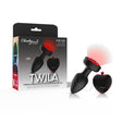 Viben Twila Light-Up Rotating Vibrating Anal Plug with Remote - VB-CC9160