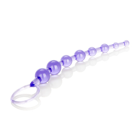 Anal 101 Intro Beads - Purple by CalExotics