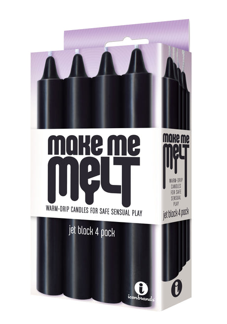Make Me Melt - Jet Black 4 Pack by Icon Brands