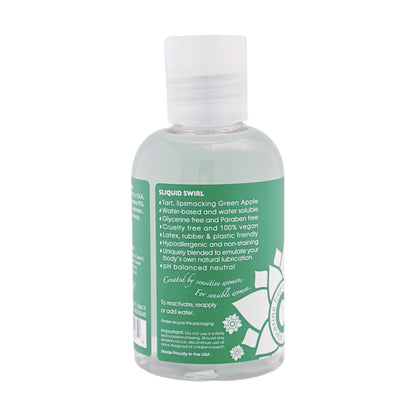 Naturals Swirl - Green Apple - 4.2 Fl. Oz. (124 ml) by Sliquid