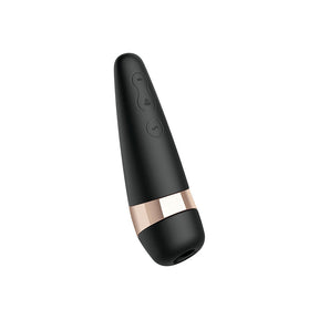 Satisfyer Pro 3 Plus Pressure-Wave Stimulator — Matte Black - SAT-PRO3VIBE