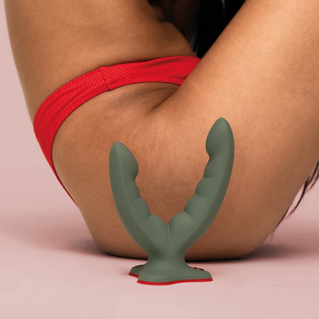 Fun Factory RYDE Dildo — Ridges with Harness-Friendly Suction Base - FN454WO