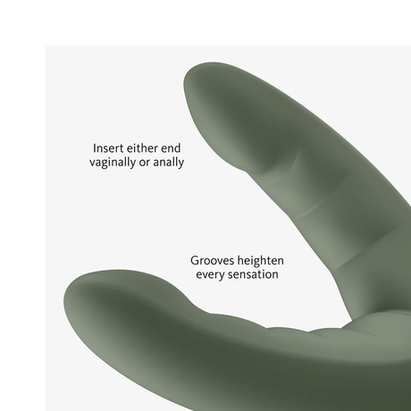 Fun Factory RYDE Dildo — Ridges with Harness-Friendly Suction Base - FN454WO