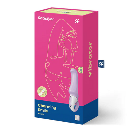 Satisfyer Charming Smile G-Spot Vibrator, Lilac — Rechargeable - SAT-CHRMNGSMLV