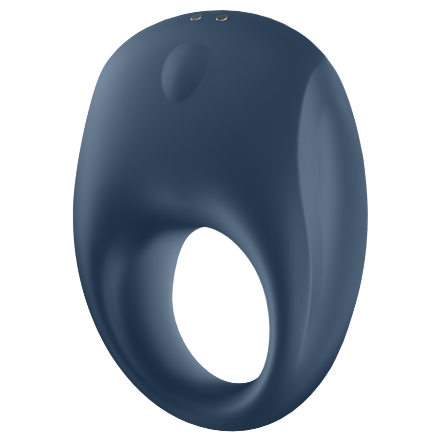 Satisfyer Strong One Connect Cock Ring — Blue, App-Controlled - J2008-18