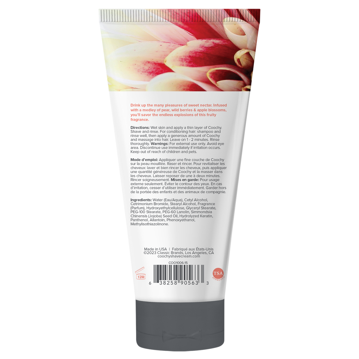 Coochy Sweet Nectar Shave Cream — 0.5 oz (15 mL) - HP1032