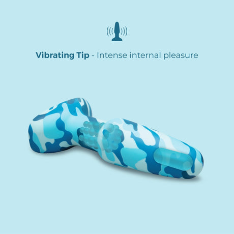 b-Vibe Rimming Plug 2 — Camo Rotating & Vibrating Plug - BV7902