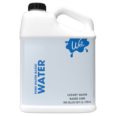 Wet Water-Based Lubricant — 128 fl oz (3785 ml) - WT3166