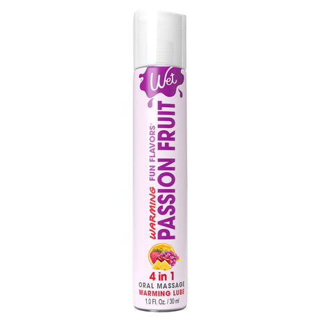 Wet Fun Flavours Passion Fruit Warming Lubricant, 1 fl. oz. - WT4125
