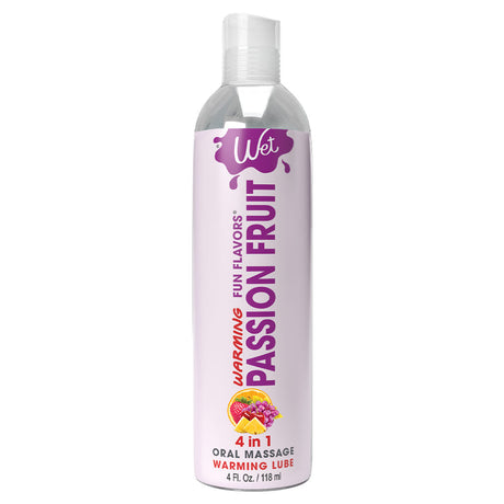 Wet Passion Fruit Warming Lubricant, 4 fl. oz. - WT4187