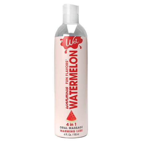 Wet Fun Flavours Watermelon Warming Lubricant, 4 fl. oz. - WT4316