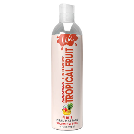 Wet Fun Flavours Tropical Explosion Warming Lubricant, 4 fl oz - WT4330