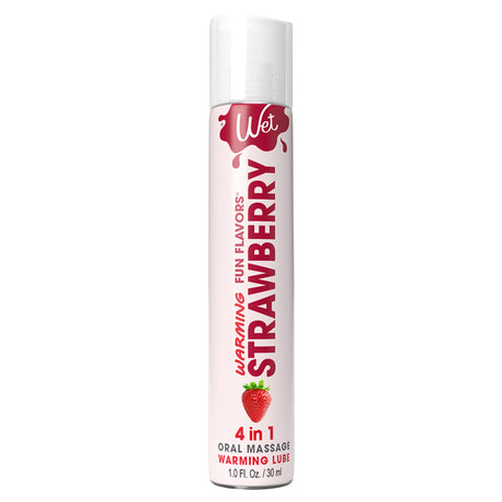 Wet Fun Flavours Strawberry Warming Lubricant, 1 fl oz - WT4422