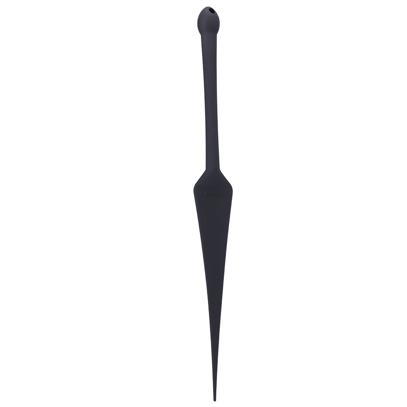 Tantus Dragon Tail Onyx — Medium Silicone Paddle & Insertable Tail - TS6859