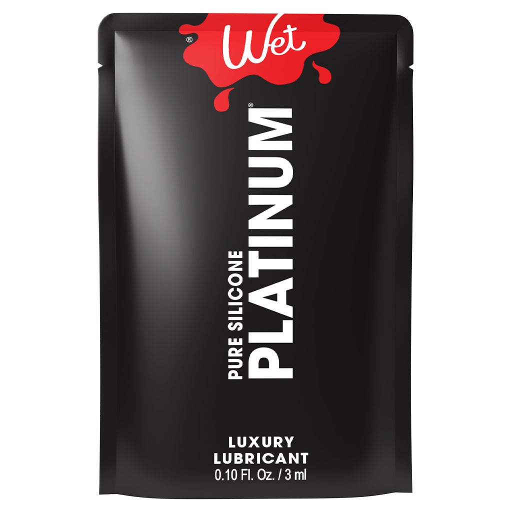 Wet Platinum Silicone Lubricant — 0.10 fl oz (3 ml) - WT7522