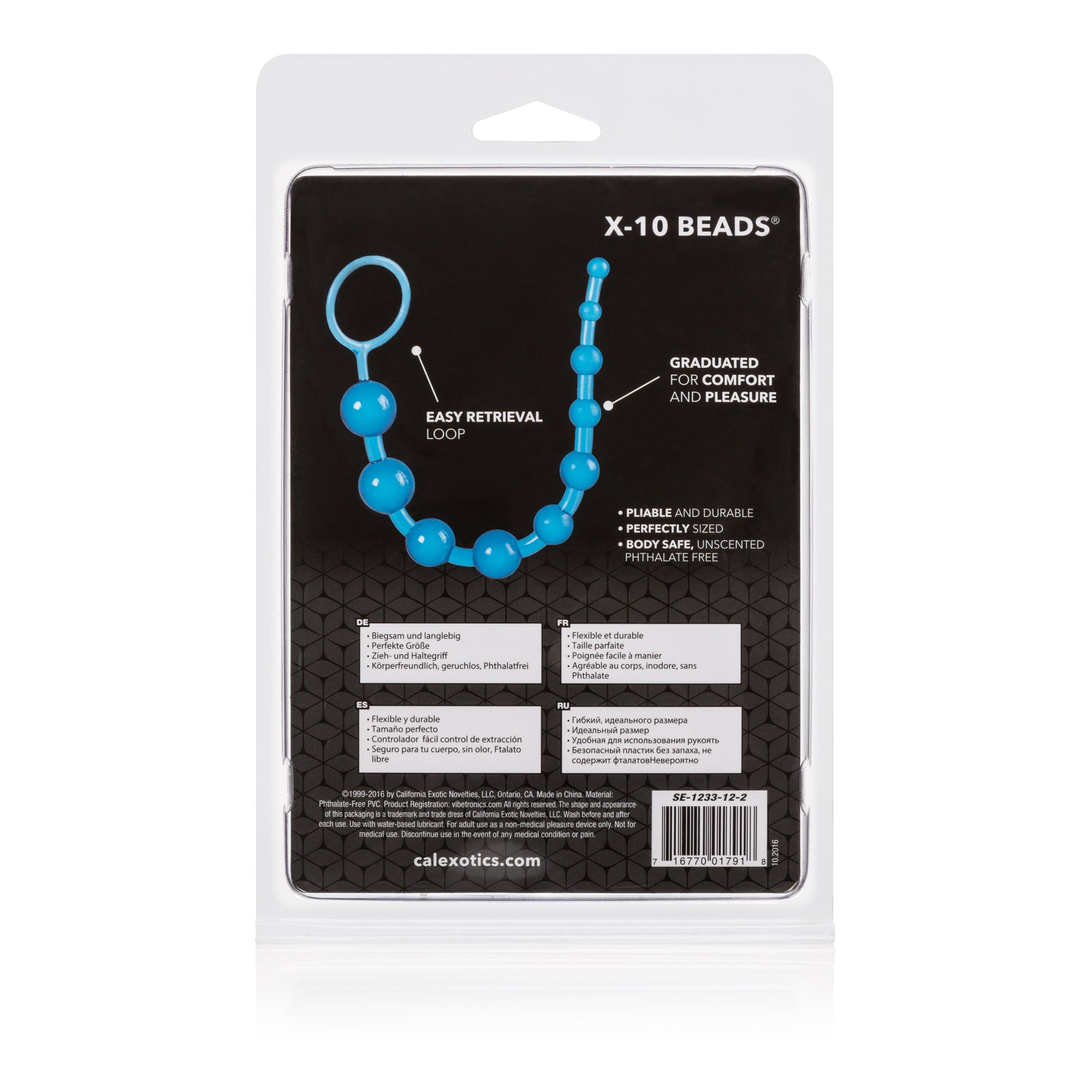 X-10 Beads - Blue by CalExotics