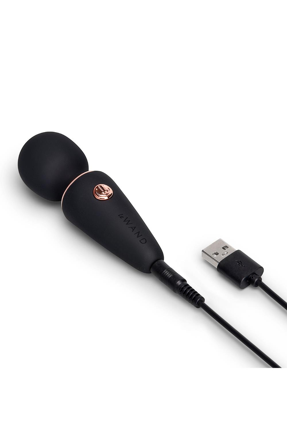 LE Wand Mini MicroWand Pocket Vibrator — Black - LW7971