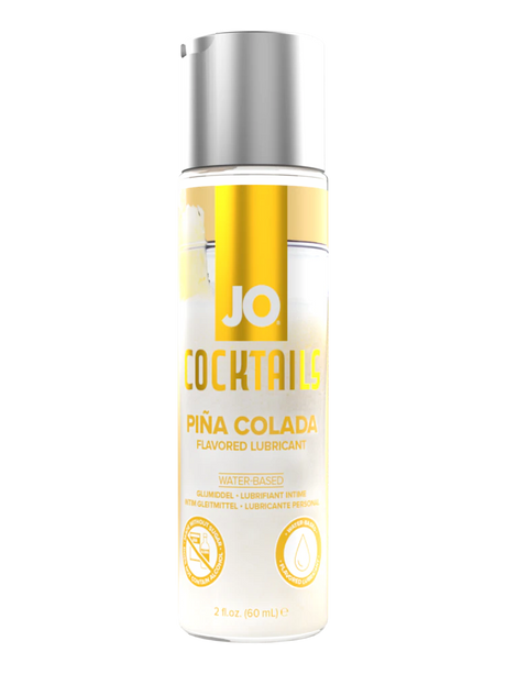 JO Lubricants JO Cocktails Pina Colada Flavored Lubricant, 2 fl oz - JO982