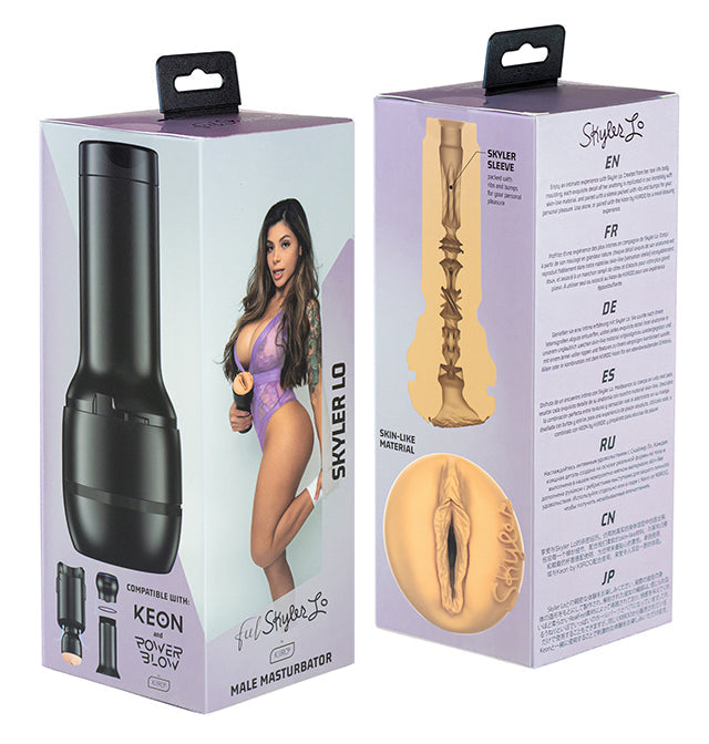 Kiiroo FeelSkyler Stroker with TPE Sleeve — 220x84 - KR2892