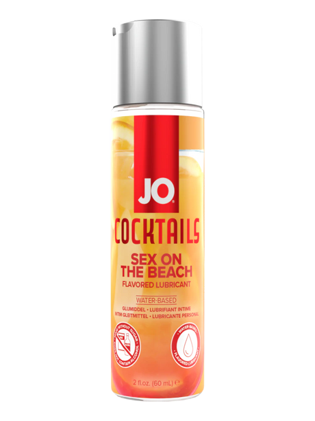 JO Lubricants Cocktails Sex on the Beach Flavored Lubricant — 2 fl oz (60 mL) - JO992
