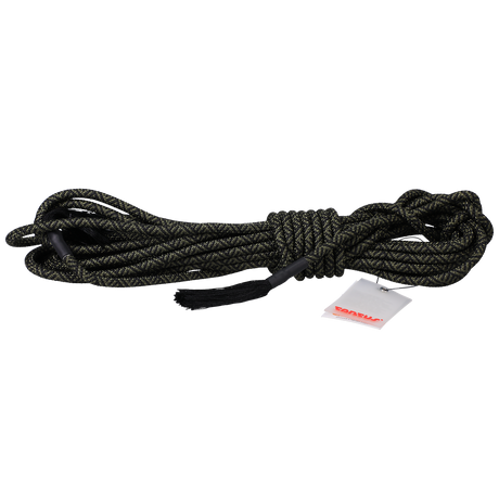 Tantus 30 ft Bondage Rope — 6mm Polyester, Olive & Onyx - TS3853