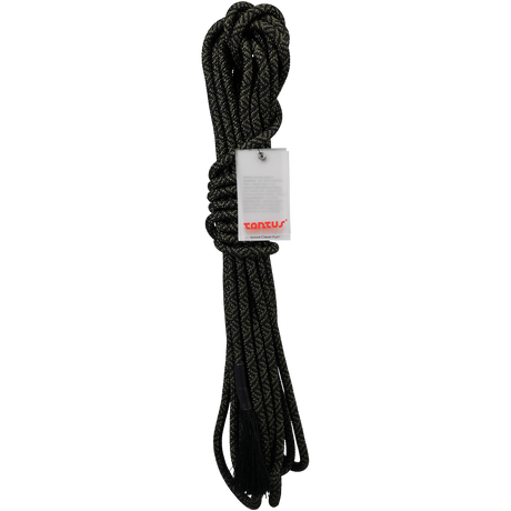 Tantus 30 ft Bondage Rope — 6mm Polyester, Olive & Onyx - TS3853